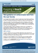 New guidance on contaminated land