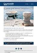 Legal indemnities: We know the ropes