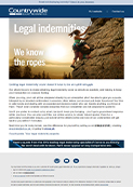 Legal indemnities: We know the ropes